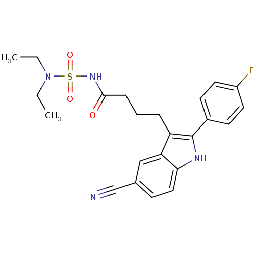 Chemical structure of BindingDB Monomer ID 50236315