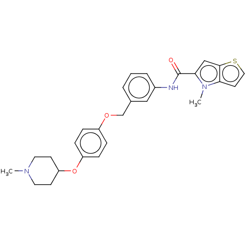 Chemical structure of BindingDB Monomer ID 50236365
