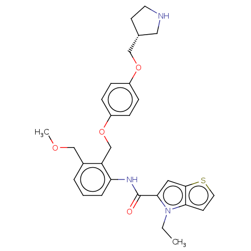 Chemical structure of BindingDB Monomer ID 50236447