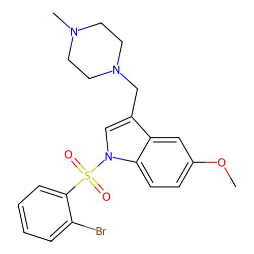 Chemical structure of BindingDB Monomer ID 50236754