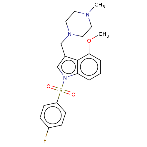Chemical structure of BindingDB Monomer ID 50236819