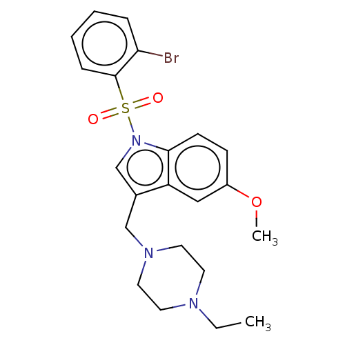 Chemical structure of BindingDB Monomer ID 50236821
