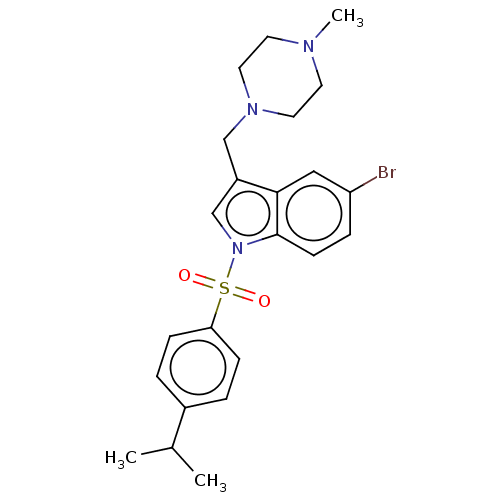 Chemical structure of BindingDB Monomer ID 50236825