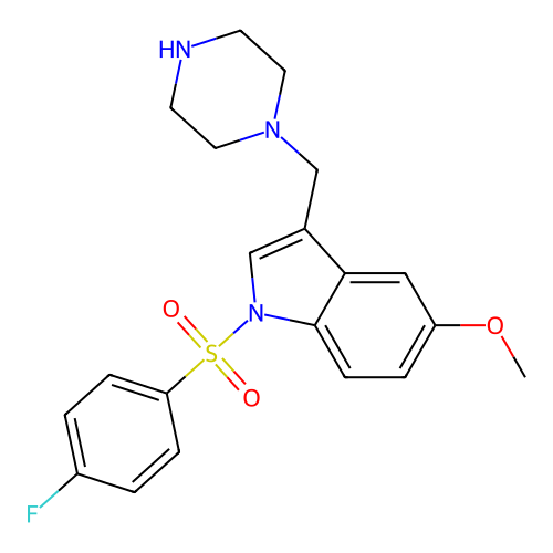 Chemical structure of BindingDB Monomer ID 50236834