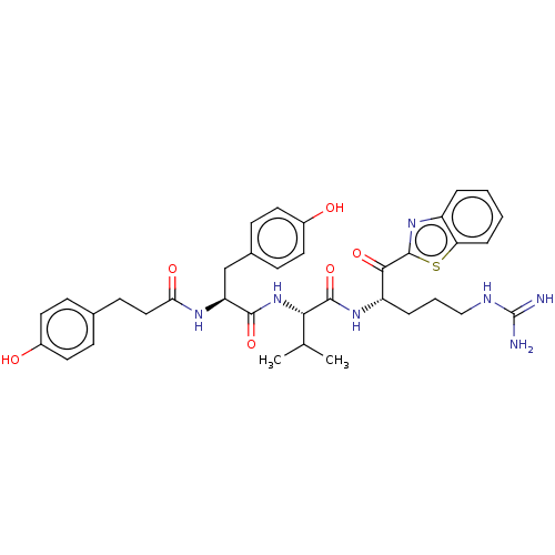 Chemical structure of BindingDB Monomer ID 50236911