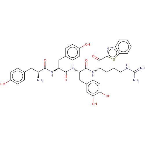 Chemical structure of BindingDB Monomer ID 50236922