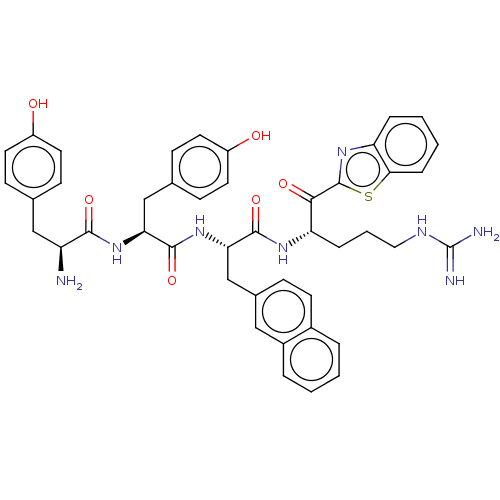Chemical structure of BindingDB Monomer ID 50236927