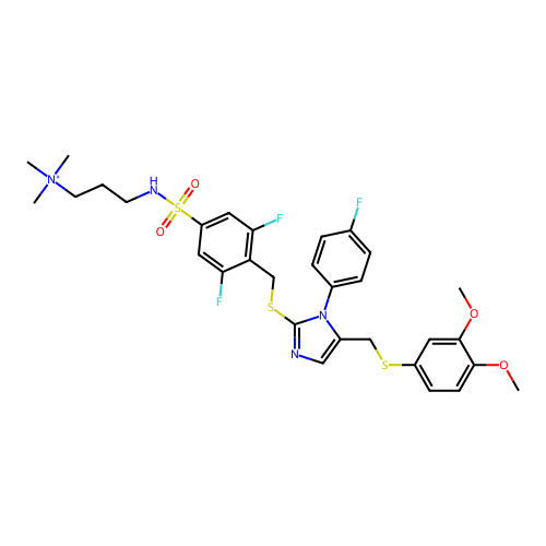 Chemical structure of BindingDB Monomer ID 50236993