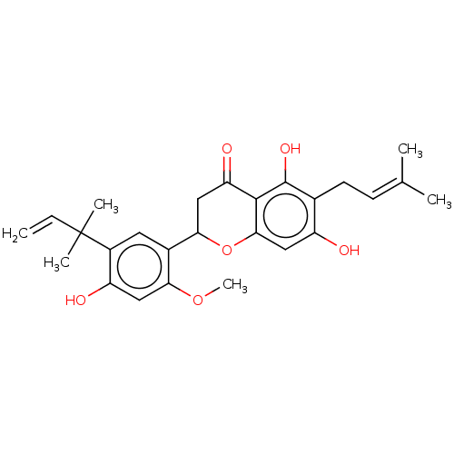 Chemical structure of BindingDB Monomer ID 50237229