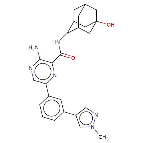 Chemical structure of BindingDB Monomer ID 50237234