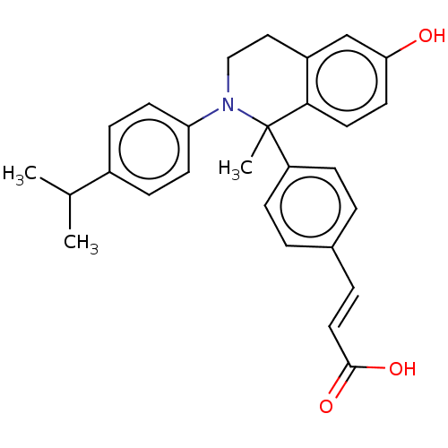 Chemical structure of BindingDB Monomer ID 50237302