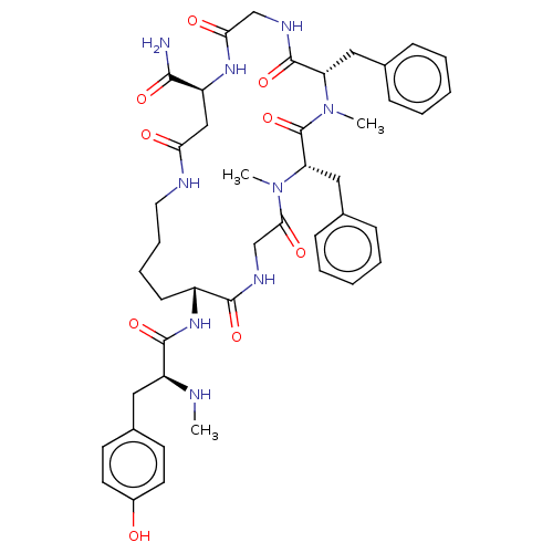 Chemical structure of BindingDB Monomer ID 50237594