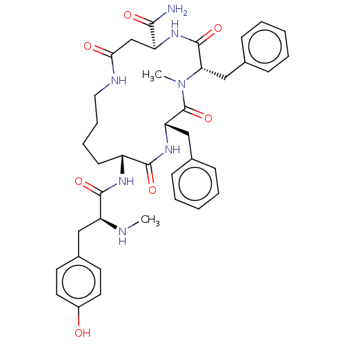 Chemical structure of BindingDB Monomer ID 50237596