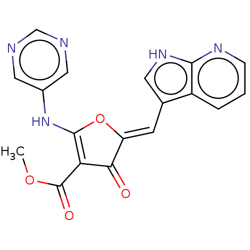 Chemical structure of BindingDB Monomer ID 50237674