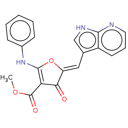 Chemical structure of BindingDB Monomer ID 50237682