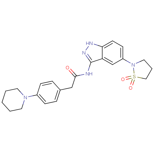 Chemical structure of BindingDB Monomer ID 50237845