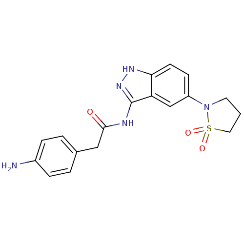 Chemical structure of BindingDB Monomer ID 50237860