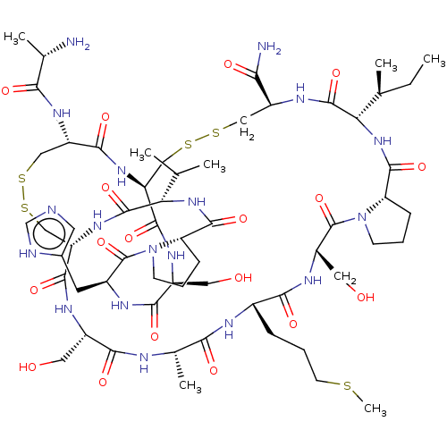 Chemical structure of BindingDB Monomer ID 50238583