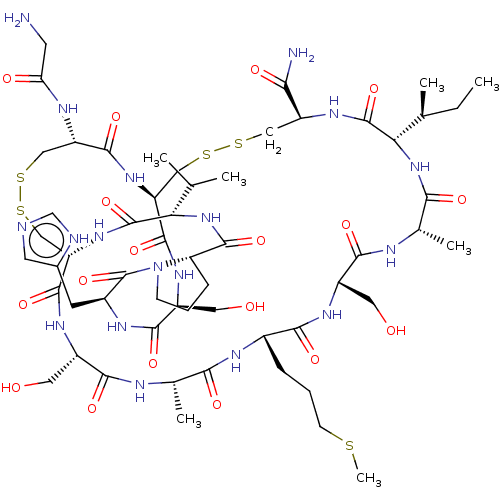 Chemical structure of BindingDB Monomer ID 50238614