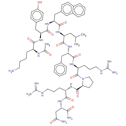 Chemical structure of BindingDB Monomer ID 50238697