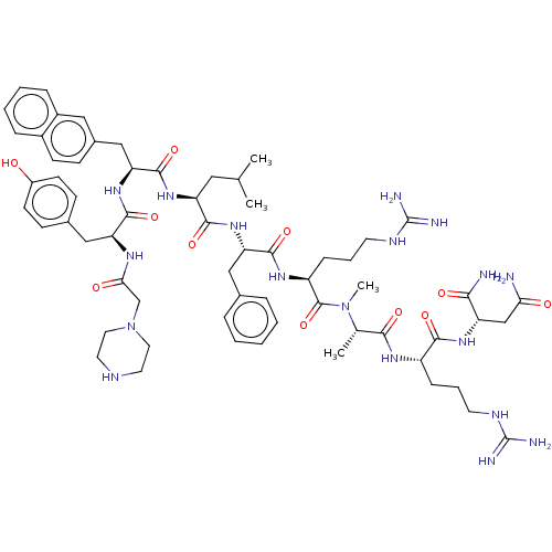 Chemical structure of BindingDB Monomer ID 50238703