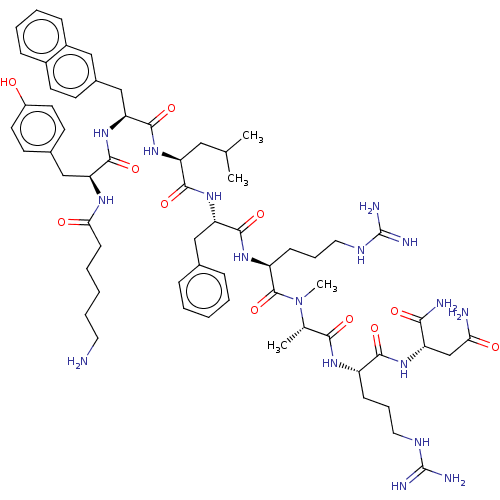 Chemical structure of BindingDB Monomer ID 50238706