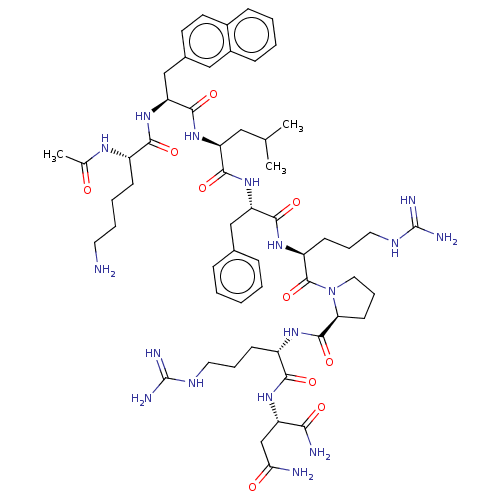 Chemical structure of BindingDB Monomer ID 50238708