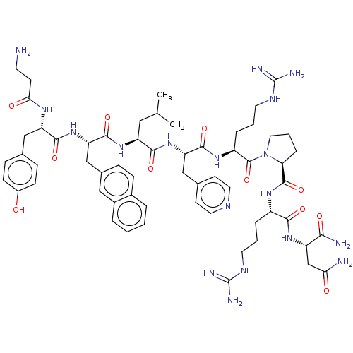Chemical structure of BindingDB Monomer ID 50238713