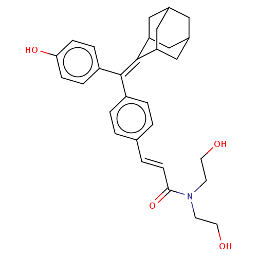 Chemical structure of BindingDB Monomer ID 50238727