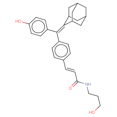 Chemical structure of BindingDB Monomer ID 50238740