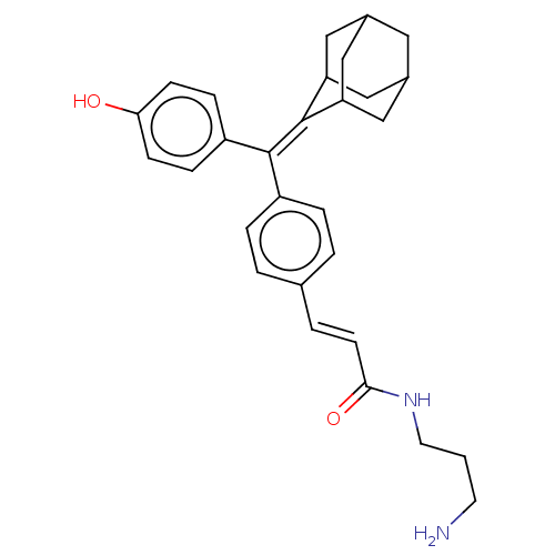Chemical structure of BindingDB Monomer ID 50238742
