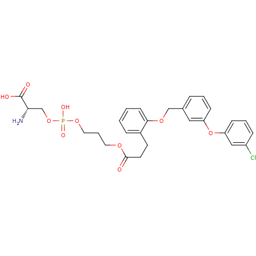 Chemical structure of BindingDB Monomer ID 50238960