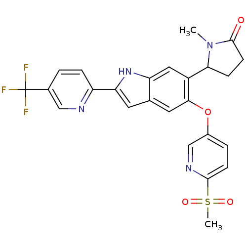 Chemical structure of BindingDB Monomer ID 50239045