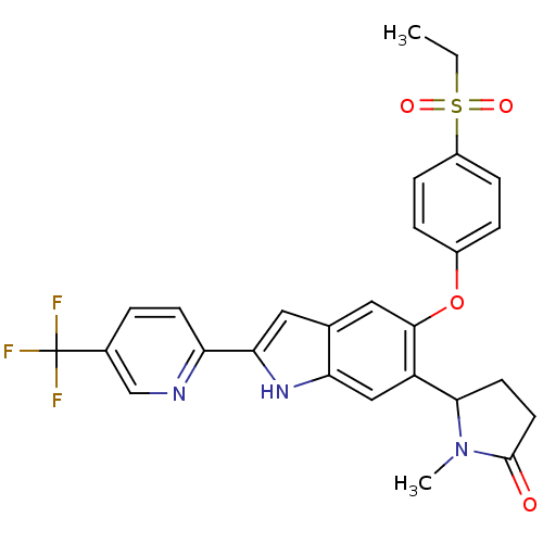 Chemical structure of BindingDB Monomer ID 50239049