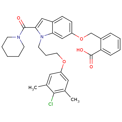 Chemical structure of BindingDB Monomer ID 50239074
