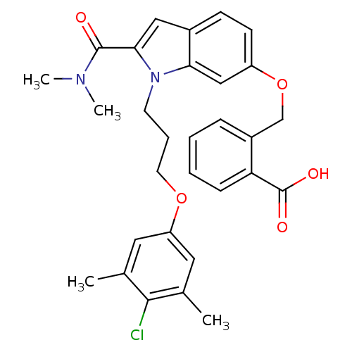 Chemical structure of BindingDB Monomer ID 50239075