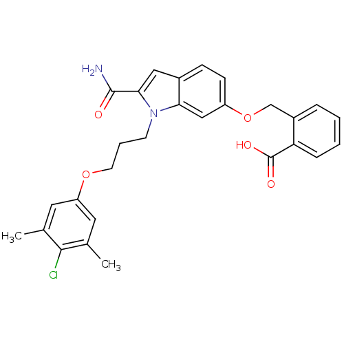Chemical structure of BindingDB Monomer ID 50239076