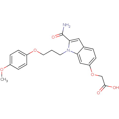 Chemical structure of BindingDB Monomer ID 50239083