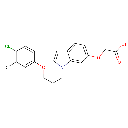 Chemical structure of BindingDB Monomer ID 50239100