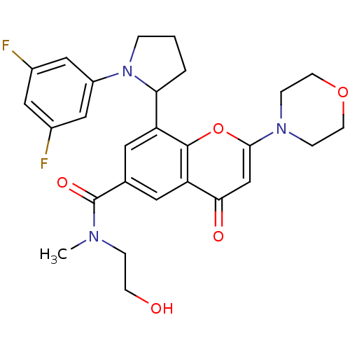 Chemical structure of BindingDB Monomer ID 50239126