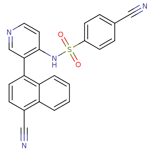 Chemical structure of BindingDB Monomer ID 50239141