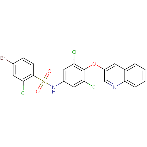 Chemical structure of BindingDB Monomer ID 50239351