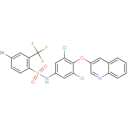 Chemical structure of BindingDB Monomer ID 50239352