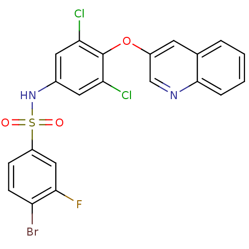 Chemical structure of BindingDB Monomer ID 50239354