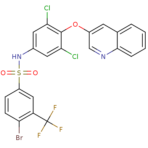 Chemical structure of BindingDB Monomer ID 50239359