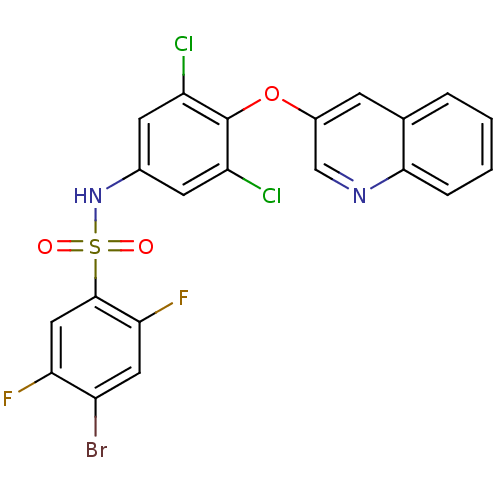 Chemical structure of BindingDB Monomer ID 50239360