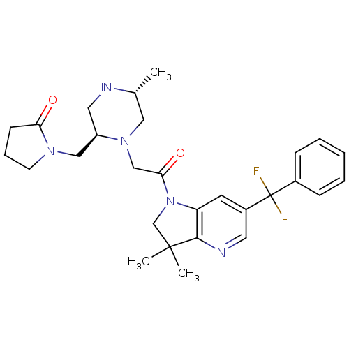 Chemical structure of BindingDB Monomer ID 50239423