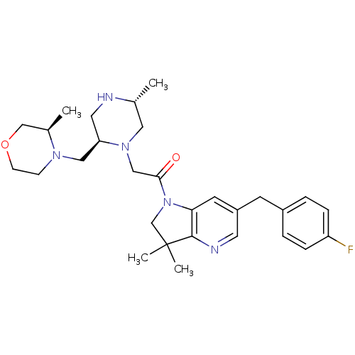 Chemical structure of BindingDB Monomer ID 50239425