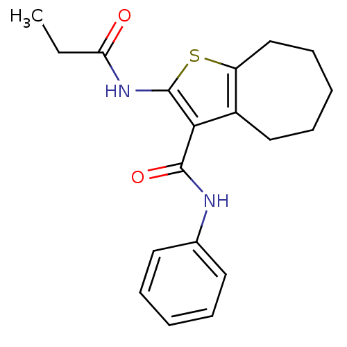 Chemical structure of BindingDB Monomer ID 50239436