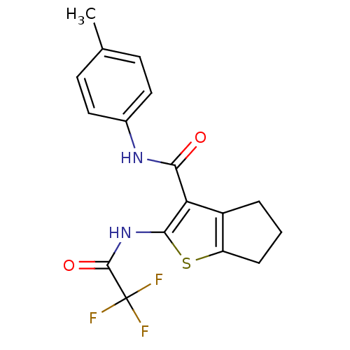Chemical structure of BindingDB Monomer ID 50239455